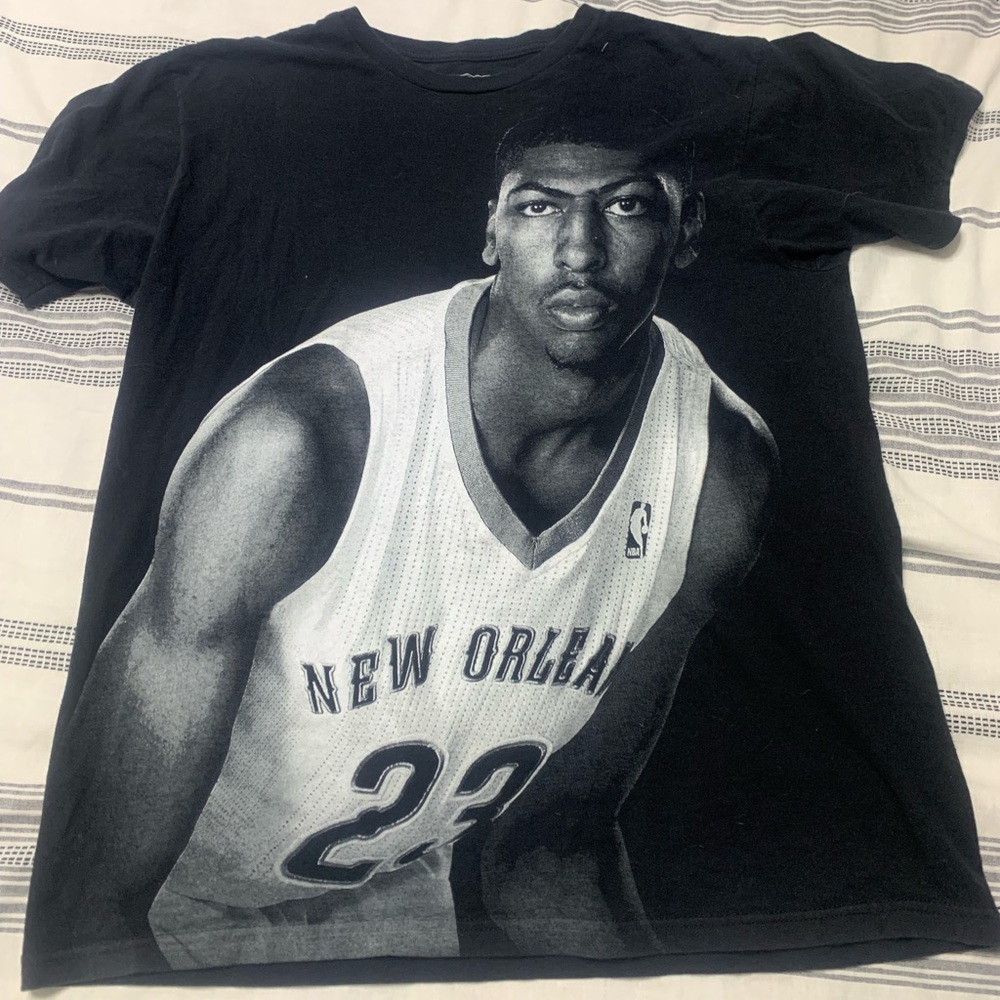 Adidas NBA New Orleans Pelicans #23 Anthony Davis T-Shirt